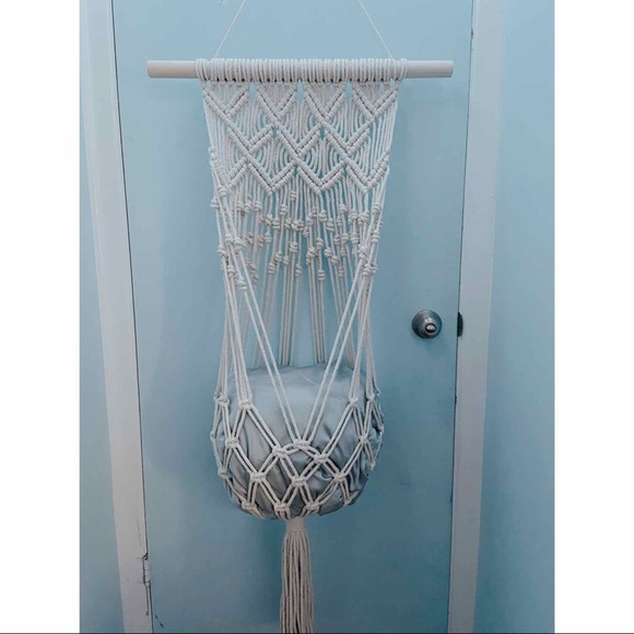 Handmade Macrame Cat Hammock - Picture 1 of 1